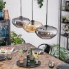 Mertola hanging light, pendant light black, 3-light sources
