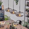 Mertola hanging light, pendant light black, 3-light sources