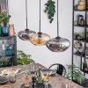 Mertola hanging light, pendant light black, 3-light sources