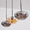 Mertola hanging light, pendant light black, 3-light sources