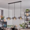 Mertola hanging light, pendant light black, 3-light sources