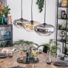 Mertola hanging light, pendant light black, 3-light sources