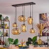 Apedo hanging light, pendant light Amber, 6-light sources