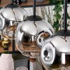 Ripoll hanging light, globe light, pendant light Ecru, black, 3-light sources
