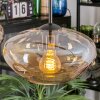 Mertola hanging light, pendant light Amber, 4-light sources