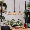 Koyoto hanging light, globe light, pendant light Ecru, black, 3-light sources