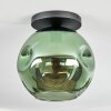 Ripoll ceiling light, globe light green, 1-light source