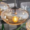 Mertola hanging light, pendant light Amber, 3-light sources