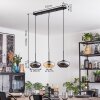 Mertola hanging light, pendant light Amber, Smoke-coloured, 3-light sources
