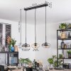 Mertola hanging light, pendant light Amber, clear, Smoke-coloured, 3-light sources