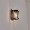 Portalis outdoor wall light, wall light black, 1-light source