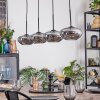 Mertola hanging light, pendant light Smoke-coloured, 4-light sources