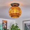 Ripoll ceiling light, globe light gold, 1-light source