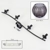 Koyoto ceiling light, globe light Smoke-coloured, 4-light sources