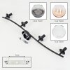 Koyoto ceiling light, globe light Amber, clear, Smoke-coloured, 4-light sources