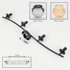 Koyoto ceiling light, globe light Amber, chrome, Smoke-coloured, 4-light sources