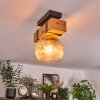 Sernadelo ceiling light, globe light Ecru, black, 1-light source