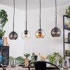 Koyoto hanging light, globe light, pendant light Amber, clear, Smoke-coloured, 4-light sources