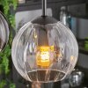Koyoto hanging light, globe light, pendant light Amber, clear, Smoke-coloured, 4-light sources