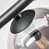 Chehalis ceiling light, globe light Amber, Smoke-coloured, 4-light sources