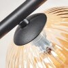 Chehalis ceiling light, globe light Amber, 4-light sources