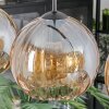 Koyoto hanging light, globe light, pendant light Amber, 4-light sources