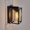 Portalis outdoor wall light, wall light black, 1-light source, Motion sensor