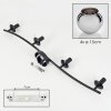 Koyoto ceiling light, globe light chrome, Smoke-coloured, 4-light sources