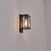 Tourega outdoor wall light, wall light black, 1-light source, Motion sensor