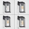 Tourega outdoor wall light, wall light black, 1-light source