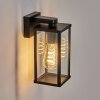 Tourega outdoor wall light, wall light black, 1-light source