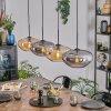 Mertola hanging light, pendant light Amber, 4-light sources