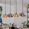 Mertola hanging light, pendant light Amber, 4-light sources