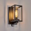 Portalis outdoor wall light, wall light black, 1-light source, Motion sensor