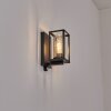 Portalis outdoor wall light, wall light black, 1-light source, Motion sensor