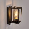 Portalis outdoor wall light, wall light black, 1-light source, Motion sensor