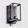 Portalis outdoor wall light, wall light black, 1-light source, Motion sensor