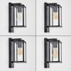Tourega outdoor wall light, wall light black, 1-light source