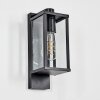 Tourega outdoor wall light, wall light black, 1-light source