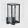 Tourega outdoor wall light, wall light black, 1-light source