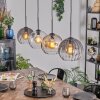 Koyoto hanging light, globe light, pendant light Amber, clear, Smoke-coloured, 4-light sources
