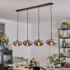 Mertola hanging light, pendant light Smoke-coloured, 4-light sources