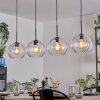Koyoto hanging light, globe light, pendant light clear, 4-light sources