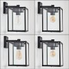 Gramilla outdoor wall light, wall light black, 1-light source