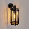 Monfanim outdoor wall light, wall light black, 1-light source