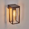 Lagarelhos outdoor wall light, wall light rust-coloured, 1-light source