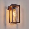 Lagarelhos outdoor wall light, wall light rust-coloured, 1-light source