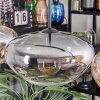 Mertola hanging light, pendant light Amber, clear, Smoke-coloured, 4-light sources