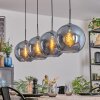Koyoto hanging light, globe light, pendant light blue, 4-light sources