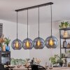 Koyoto hanging light, globe light, pendant light blue, 4-light sources